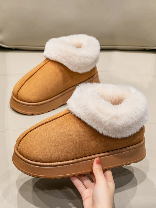 SnowVelvet Fluffy Boots