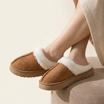 LumiFur Suede Slippers